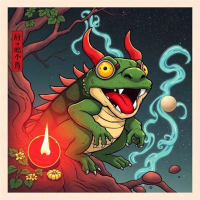  The Kappa - A Chinese Tale of Mischief, Morality, and a Dash of Aquatic Mayhem!